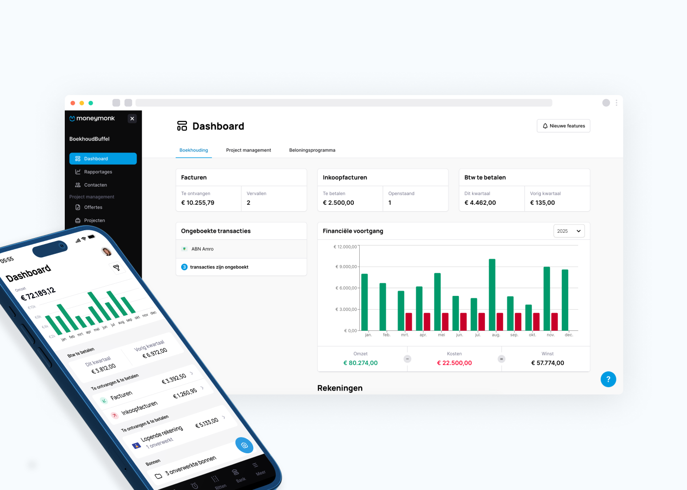 screenshot MoneyMonk